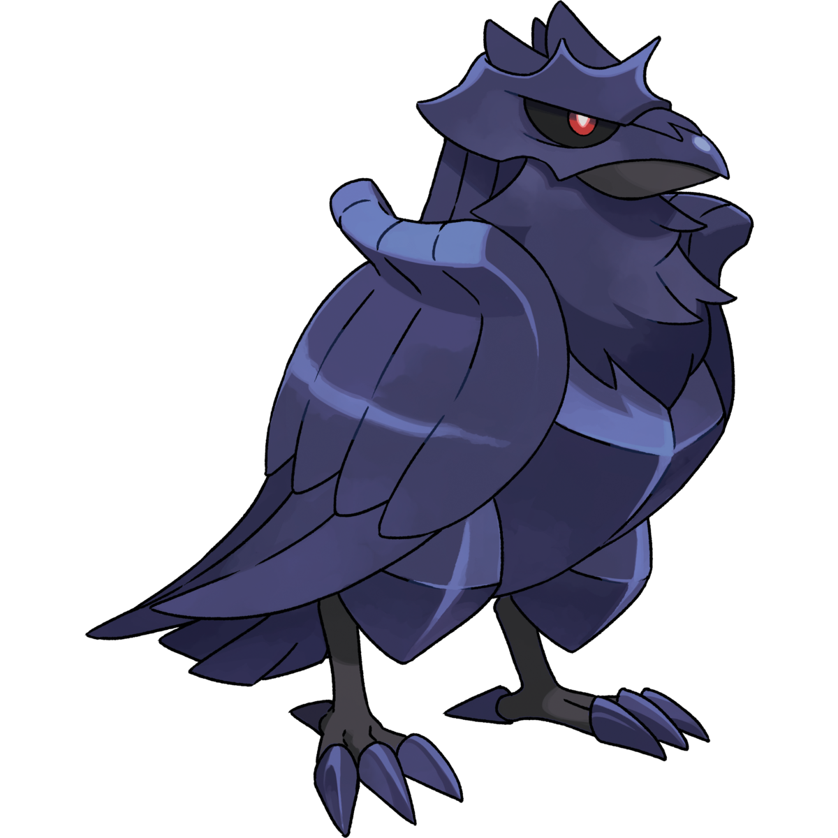 Corviknight official artwork - Flying/Steel