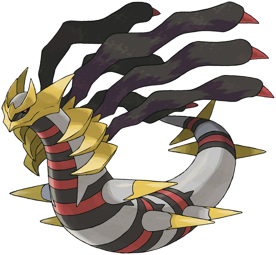 Giratina Origin Forme - Ghost/Dragon legendary of the Distortion World