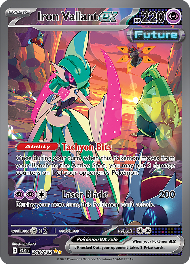 Iron Valiant official artwork - Fairy/Fighting