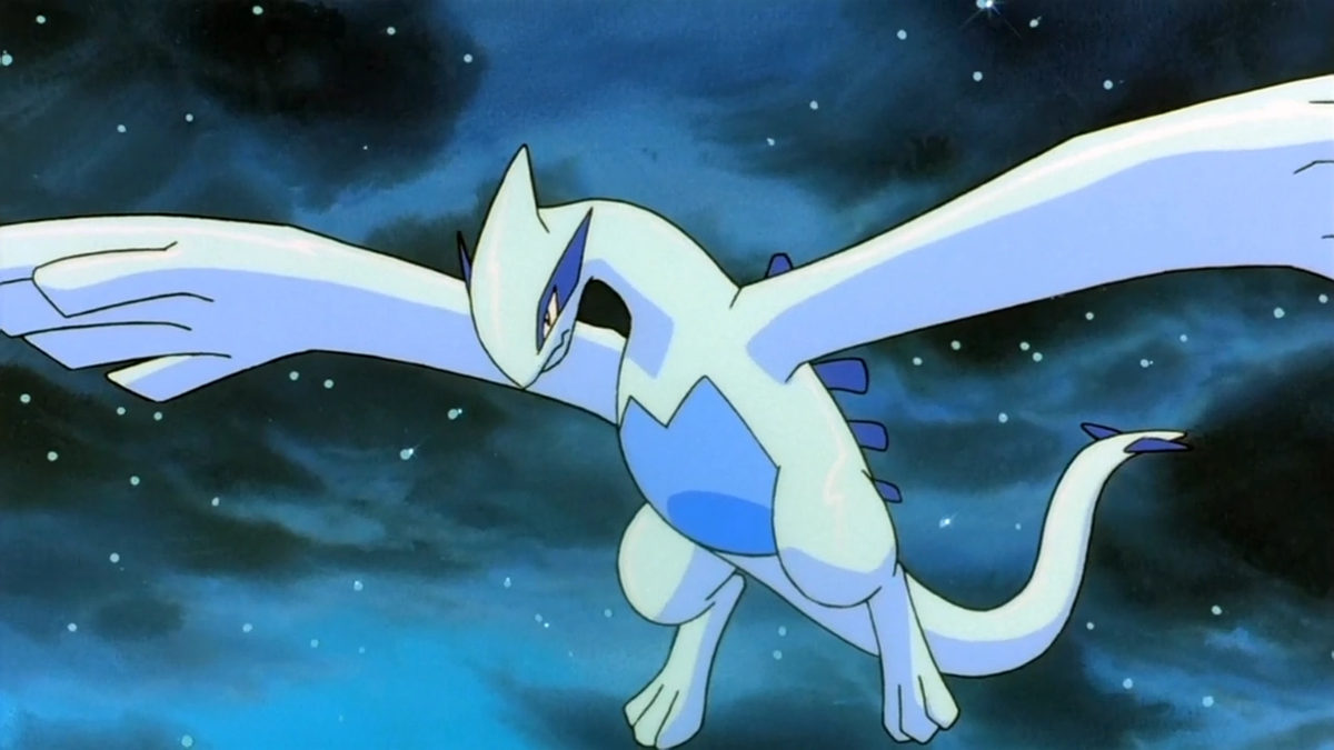 Lugia - Psychic/Flying legendary guardian of the seas
