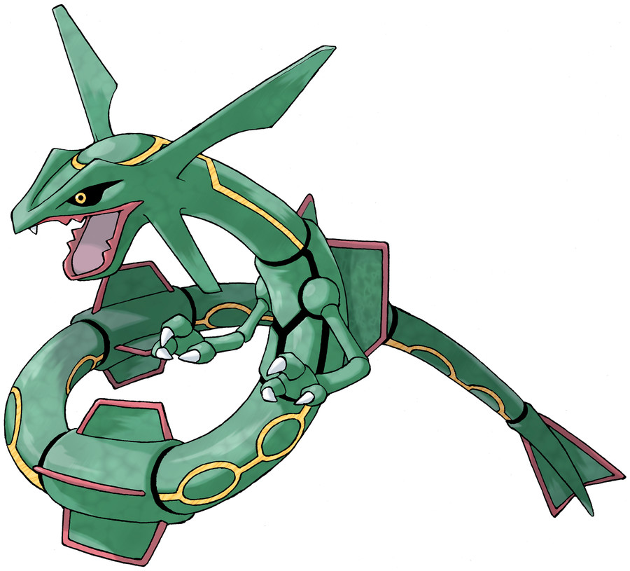 Rayquaza - Dragon/Flying type Legendary Pokemon